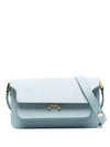 Trunk East West Shoulder Bag Light Blue - MARNI - BALAAN 1