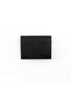 Logo Saffiano Half Wallet Black - PRADA - BALAAN 4