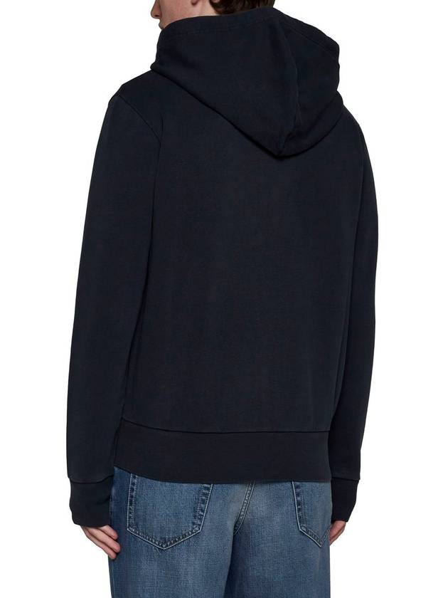 Ralph Lauren Faded Black Loopback Hoodie - RALPH LAUREN - BALAAN 5