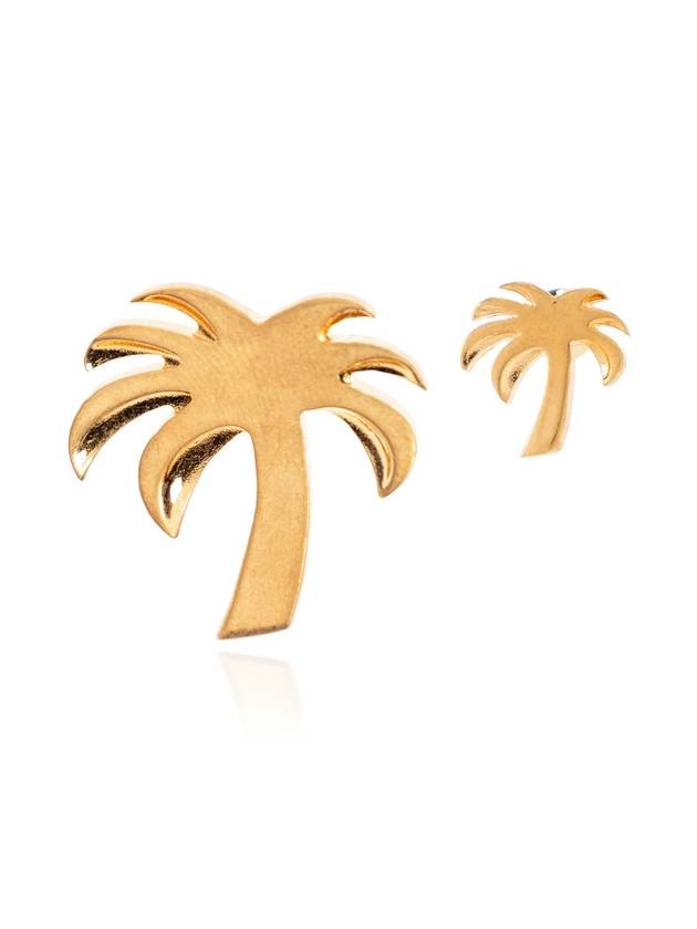 Palm Classic Earrings Gold - PALM ANGELS - BALAAN 2