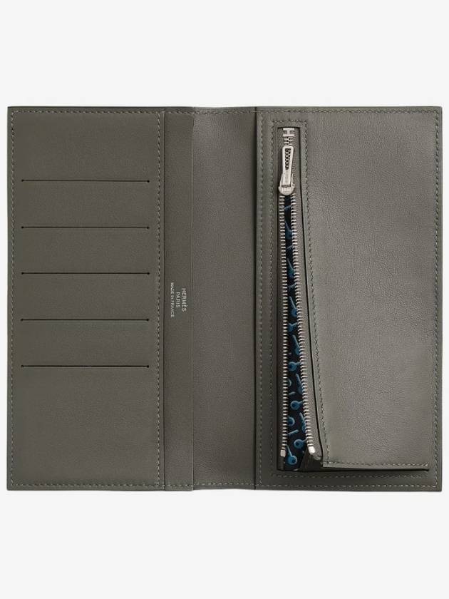 Citizen Twill Long Wallet Grey - HERMES - BALAAN 3