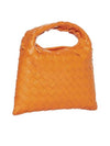 Intrecciato Mini Hop Tote Orange - BOTTEGA VENETA - BALAAN 4