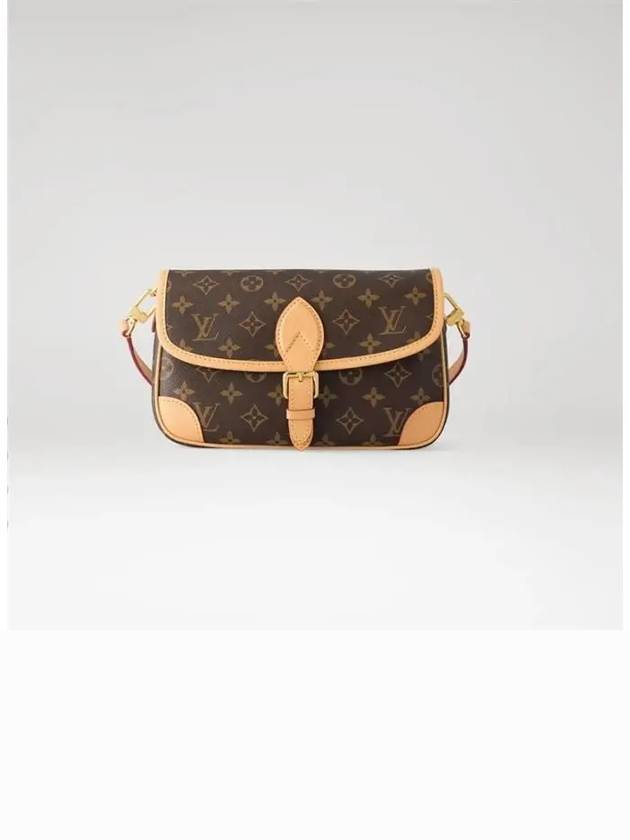 Diane Monogram Canvas Shoulder Bag Fuchsia Brown - LOUIS VUITTON - BALAAN 4