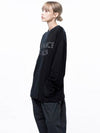 Men s M243MT01BR Snowy Reverse Sleeve Crew Neck Sweatshirt Black Navy - CHANCE'S NOI - BALAAN 3