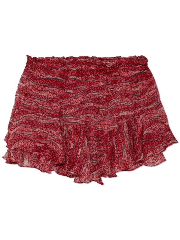 Marant Etoile Skirt Sornel, Women's, Red - ISABEL MARANT ETOILE - BALAAN 1