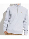 Maison Kitsune Fox Head Patch Men s Half Zip up Sweatshirt MM00314 H120 - POLO RALPH LAUREN - BALAAN 2