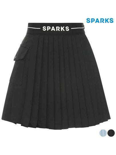 side pocket pleated skirt culotte SO2LCR030 - SPARKS - BALAAN 2