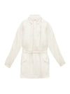 Carlota Belted Trench Coat Ivory - ISABEL MARANT - BALAAN 2