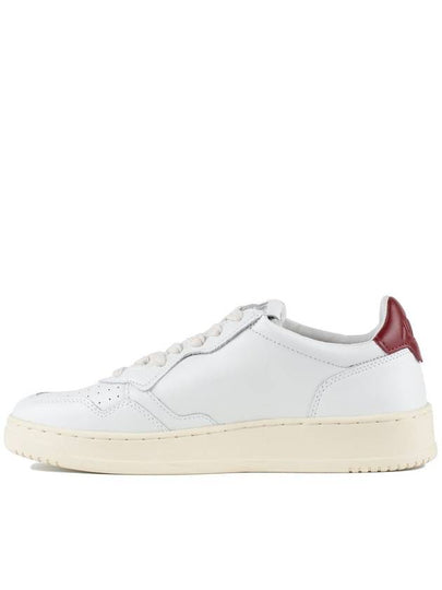 Autry Syrah And White Leather Medalist Low Sneakers - AUTRY - BALAAN 2