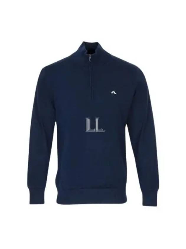 Men's Jeffrey Windbreaker Sweater Navy - J.LINDEBERG - BALAAN 2