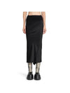 Rick Owens PORTERVILLE Viscose Skirt RP02D3334SCH 09 - RICK OWENS - BALAAN 1