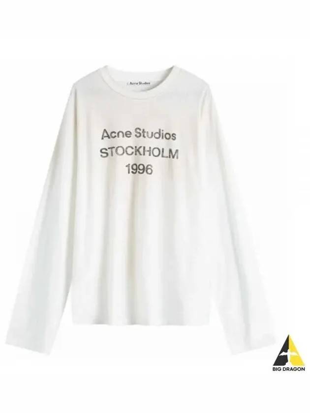 Logo Print Distressed T-Shirt CL0197 - ACNE STUDIOS - BALAAN 2