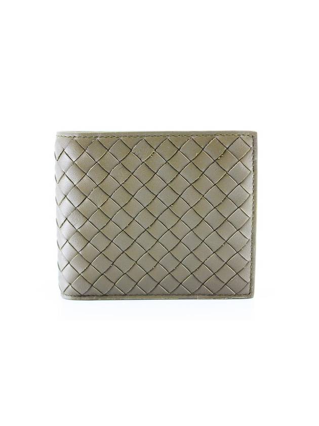 Intrecciato Half Wallet Green - BOTTEGA VENETA - BALAAN 3