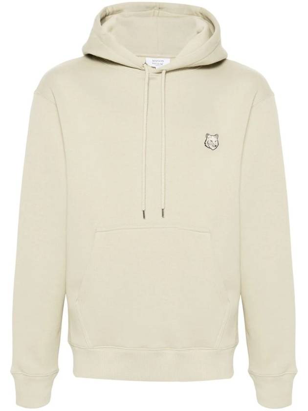 Bold Fox Head Patch Comfort Hoodie Green - MAISON KITSUNE - BALAAN 2