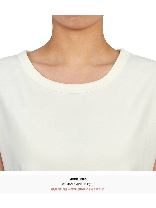 Cotton Sleeveless Ivory - LEMAIRE - BALAAN 6