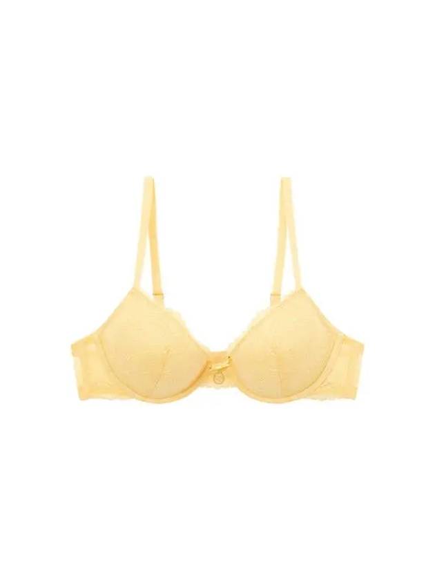 UNDERWEAR Women s Flower Lace Remove Push up Bra Yellowish Beige - EMPORIO ARMANI - BALAAN 1