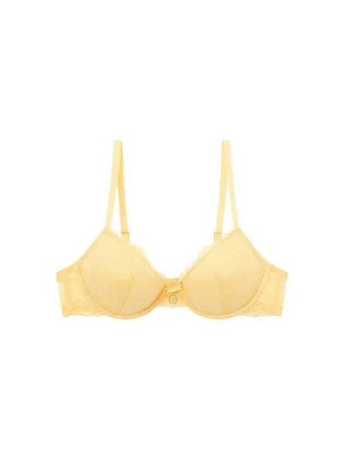 UNDERWEAR Women s Flower Lace Remove Push up Bra Yellowish Beige - EMPORIO ARMANI - BALAAN 1