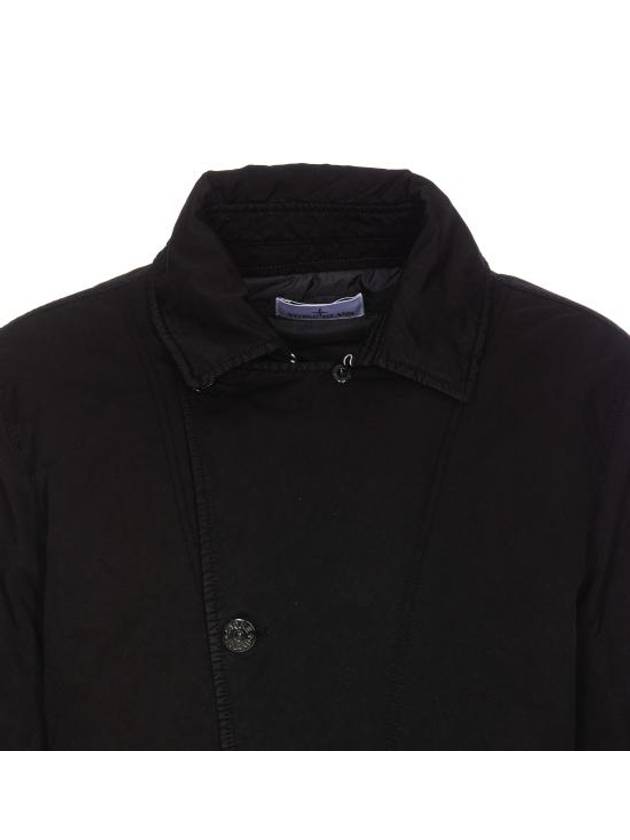 David TC Padding Jacket Black - STONE ISLAND - BALAAN 5