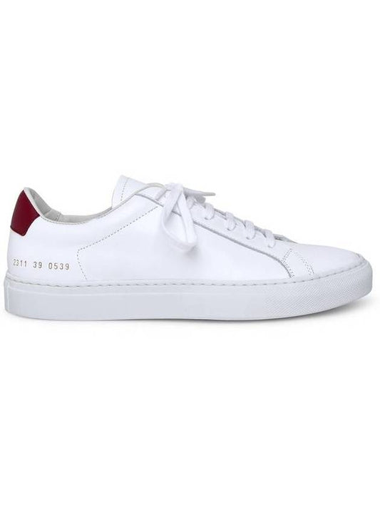 Retro Low Top Sneakers White - COMMON PROJECTS - BALAAN 1