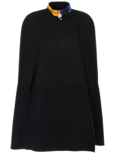 Pucci Wool Cape - EMILIO PUCCI - BALAAN 1