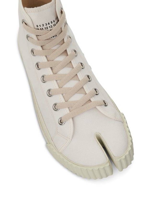 Tabi Split Toe High Top Sneakers White - MAISON MARGIELA - BALAAN 4