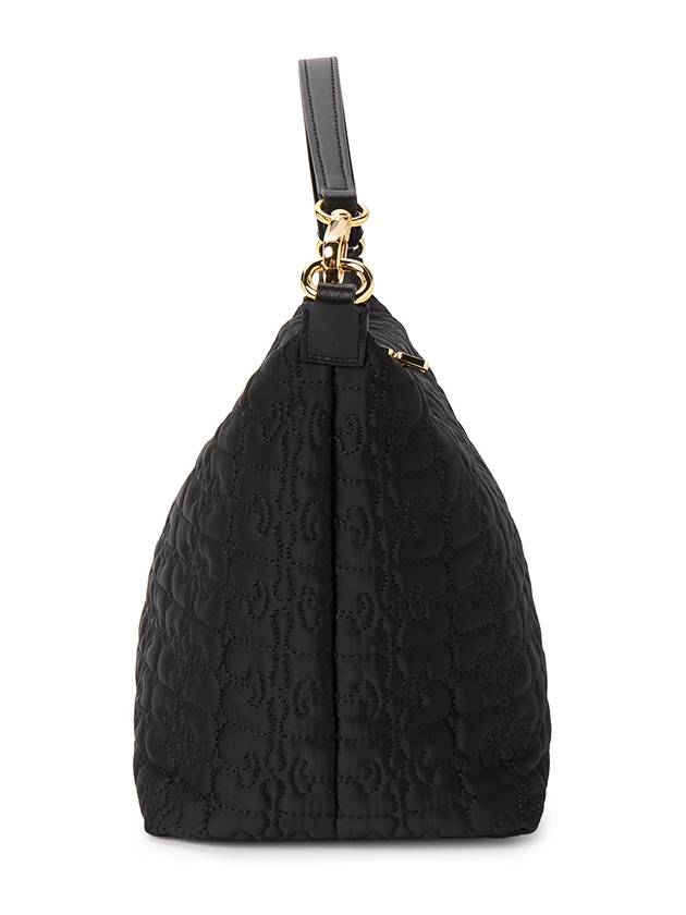 Butterfly Medium Shoulder Bag Black - GANNI - BALAAN 3