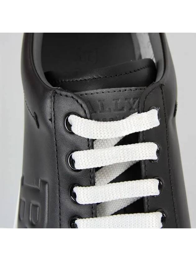 ASHER 600 black lowtop sneakers - BALLY - BALAAN 8