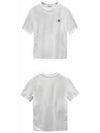 8C00025 829H8 001 Logo Patch Short Sleeve TShirt White Men's TShirt TLS - MONCLER - BALAAN 4