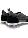 Flannel Clear Sole Low Top Sneakers Grey - THOM BROWNE - BALAAN 6