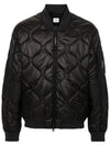 Liner Padded Bomber Jacket Black - CP COMPANY - BALAAN 2