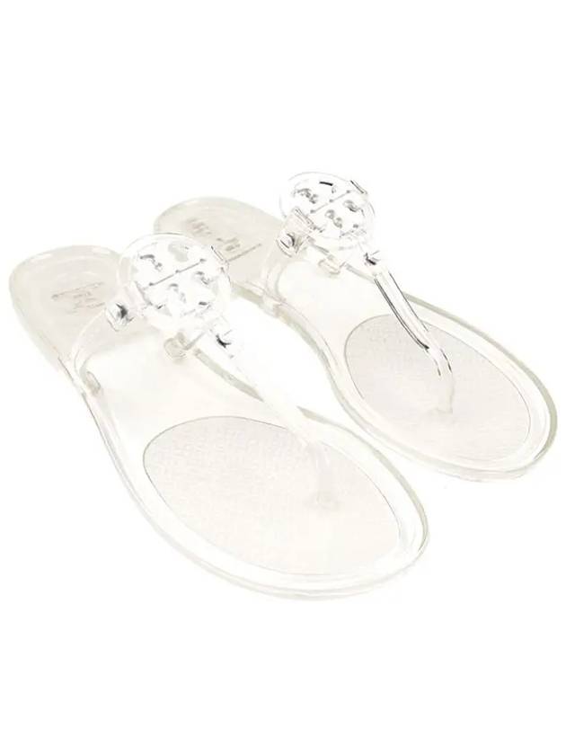 Mini Miller Jelly Flip Flops White - TORY BURCH - BALAAN 2