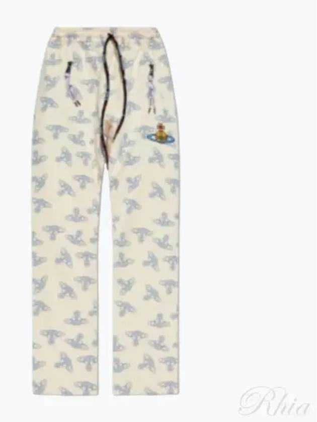 Vivienne Westwood Sweatpants With Logo Women s Cream - VIVIENNE WESTWOOD - BALAAN 2