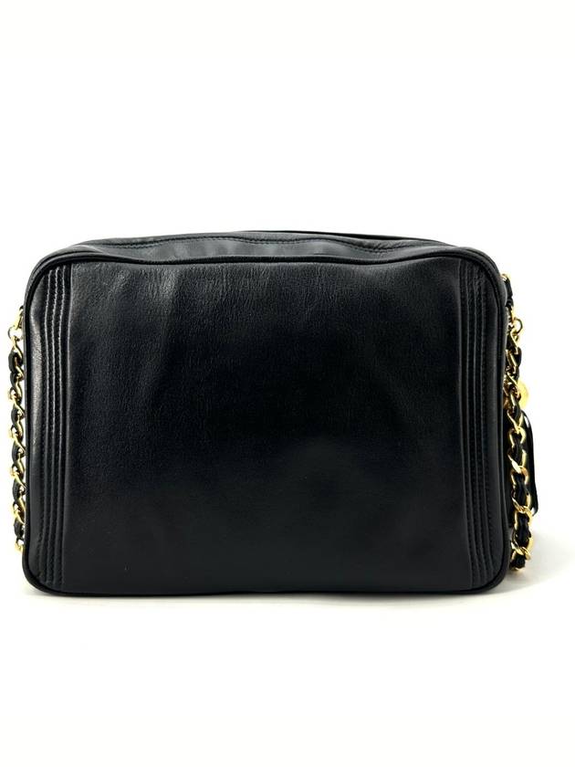 CC logo lambskin flap camera bag cross - CHANEL - BALAAN 5