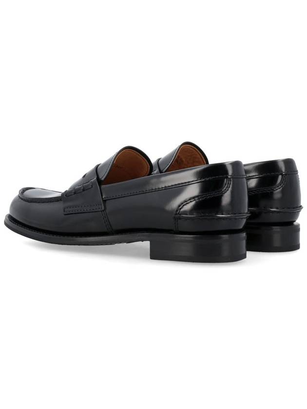 Pembray Leather Loafers Black - CHURCH'S - BALAAN 5