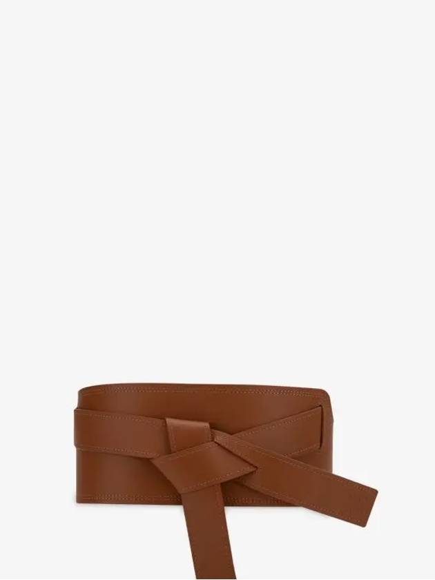 Calfskin Gate Belt Tan - LOEWE - BALAAN 4