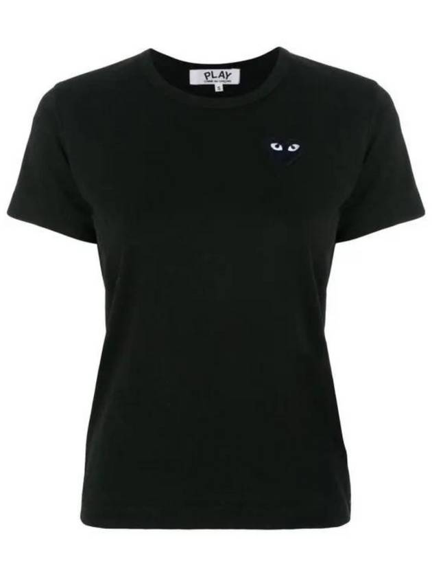 SS24 Play Comme des Gar ons Women s Black Heart T Shirt P1T063 - COMME DES GARCONS PLAY - BALAAN 1