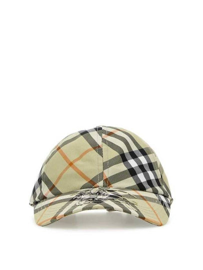 Check Ball Cap Green - BURBERRY - BALAAN 2