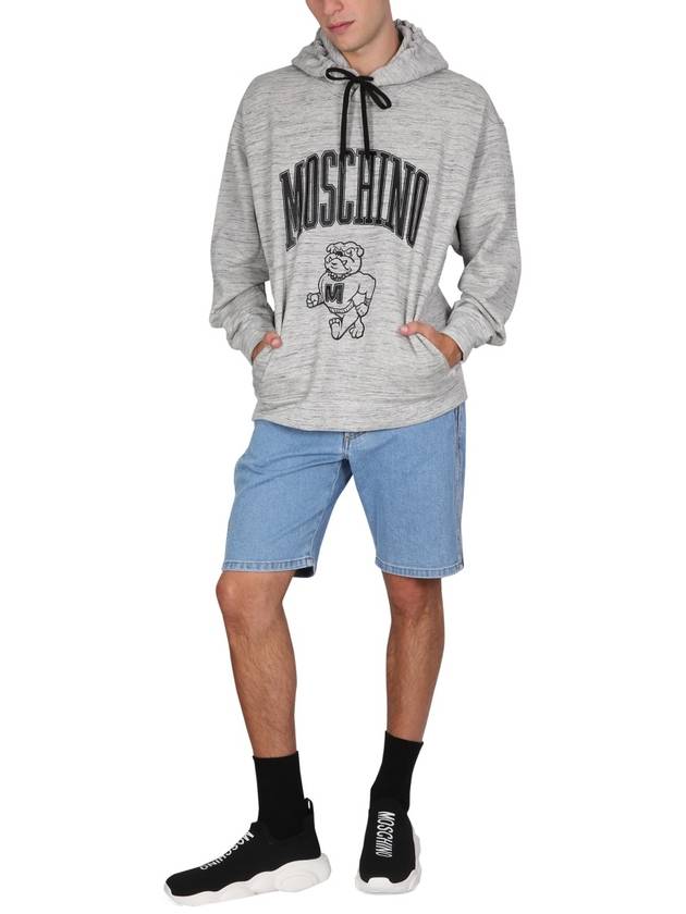 sweatshirt WITH logo print 170870301486 B0040189727 - MOSCHINO - BALAAN 3