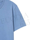 Baby Fox Patch Regular Short Sleeve T-Shirt Hampton Blue - MAISON KITSUNE - BALAAN 5