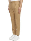 Pressed Crease Wool Straight Pants Beige - ETRO - BALAAN 3