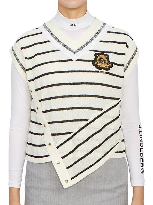 Golf Wear Women s Vest MLW 3A AB02 WHITE - MARK & LONA - BALAAN 1