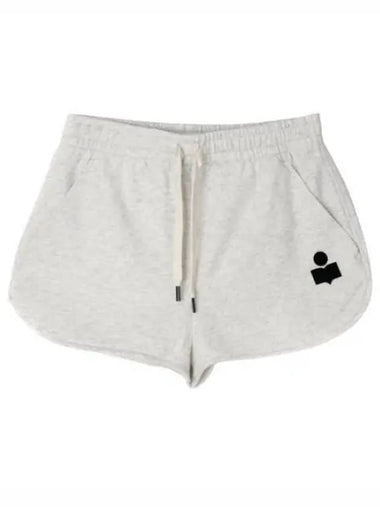 Mipha logo banding short pants - ISABEL MARANT - BALAAN 1