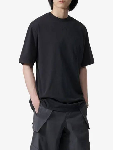 A COLD WALL Essential Short Sleeve T Shirt Onyx ACWMTS177ONYX - A-COLD-WALL - BALAAN 1