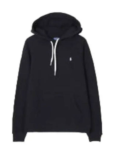 Pony logo embroidered brushed hooded t shirt - POLO RALPH LAUREN - BALAAN 1