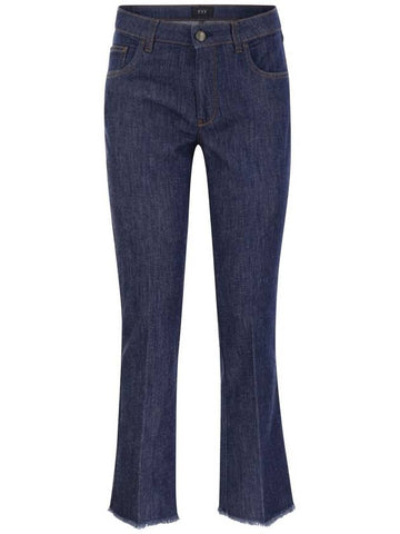 Denim 5-pocket trousers - FAY - BALAAN 1