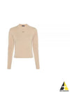 Le Gros Grain Manches Long Sleeve T-Shirt Beige - JACQUEMUS - BALAAN 2