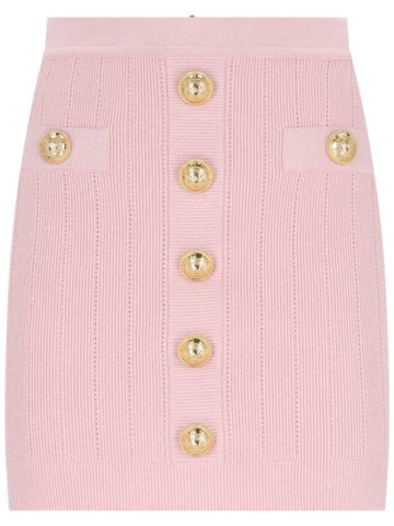 Balmain Skirts Pink - BALMAIN - BALAAN 1