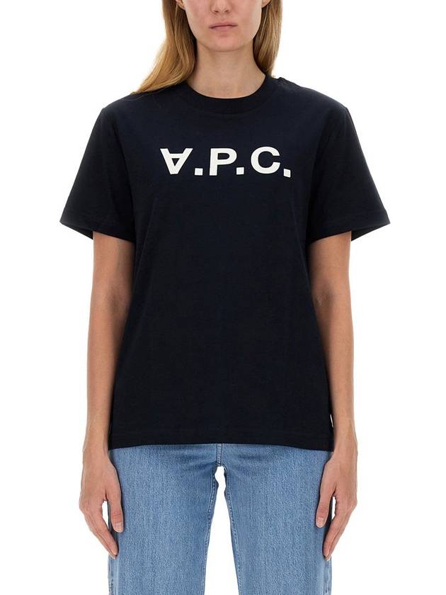 Standard Grand VPC Short Sleeve T-Shirt Navy - A.P.C. - BALAAN 2