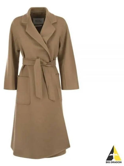 Ludmilla Belted Single Coat Camel - MAX MARA - BALAAN 2