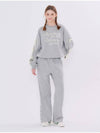 Ribbon Sweatshirt Button Pants Two Piece Set - METAPHER - BALAAN 1